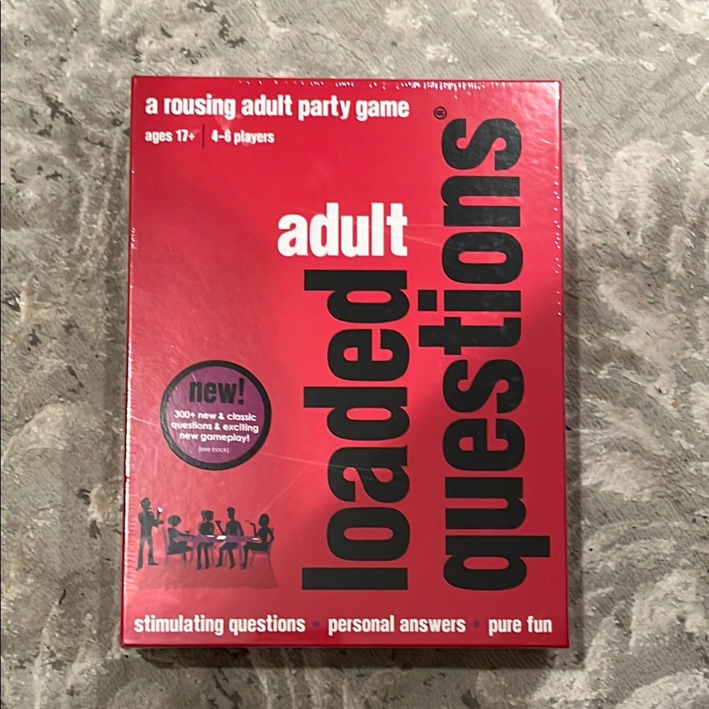 Adult Party Game - Red